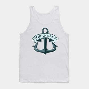 Grandad Ships Anchor Tank Top